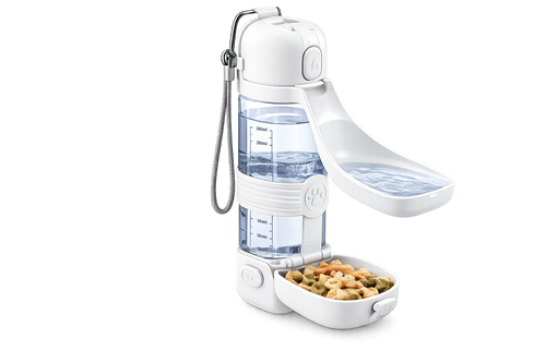 gourde pliable 2en1